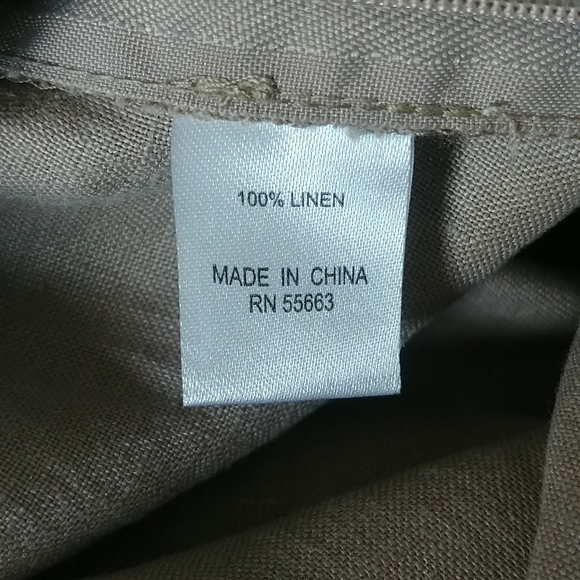 For Cynthia 100% Linen Skirt - Picture 6 of 6